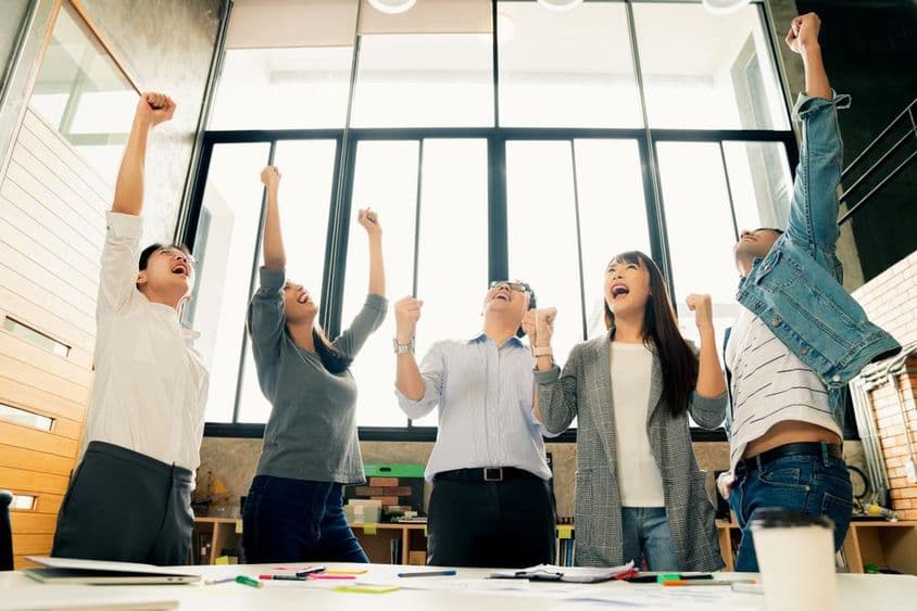 Egy sikeres startup új vállalkozás eladása.