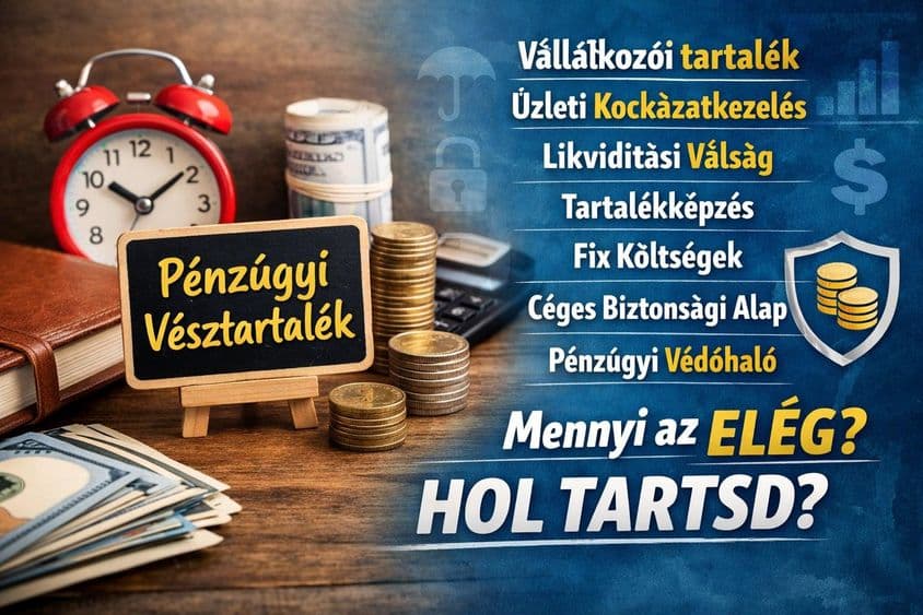 Pénzügyi tartalék vállalkozás alapja.