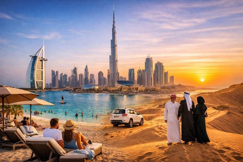 Dubaji életstílus harmóniája