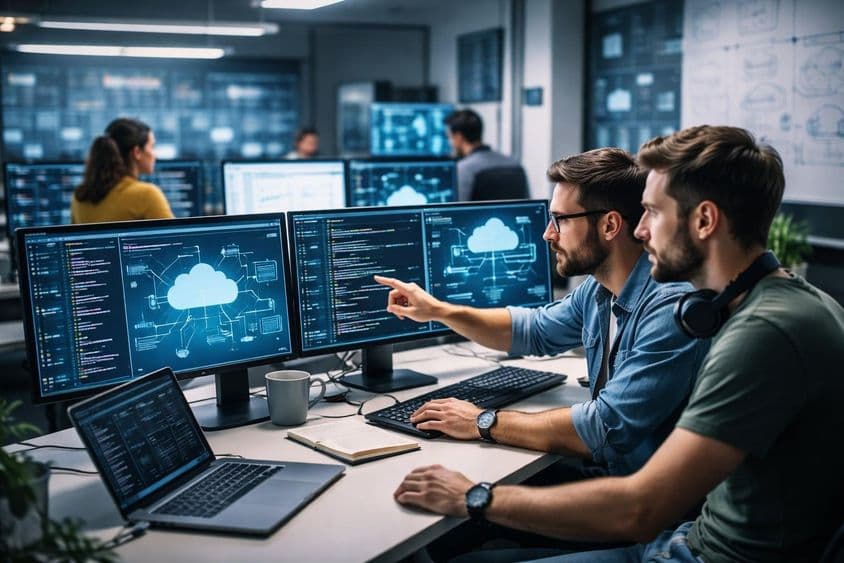 DevOps csapat infrastruktúra munka