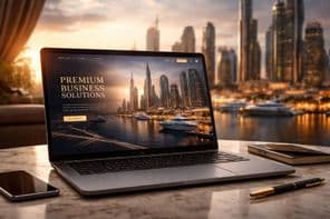 Prémium weboldal Dubajban