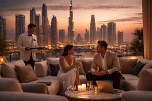 Dubaji luxus kommunikáció világa