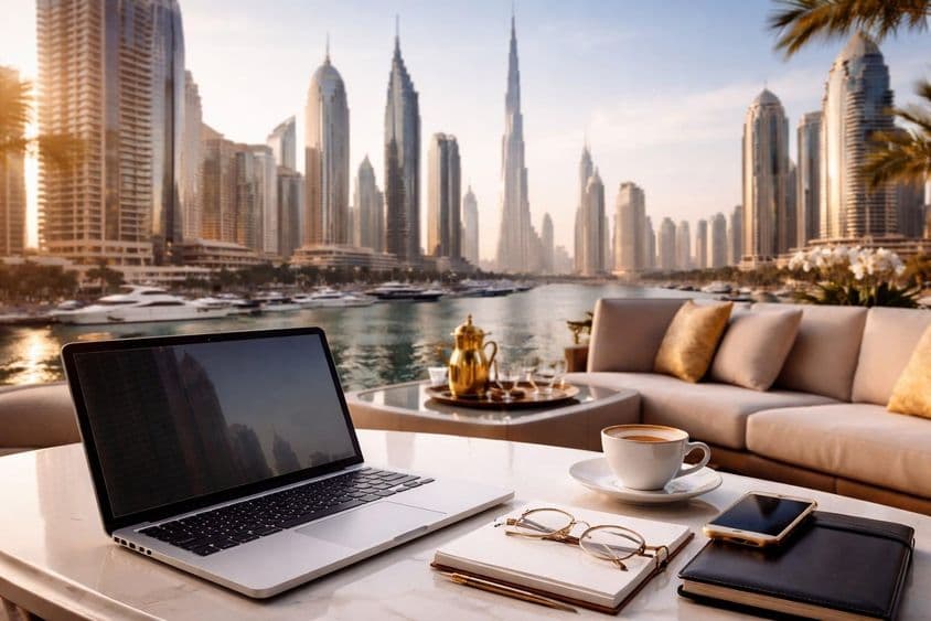 Prémium üzleti hangulat Dubaiban