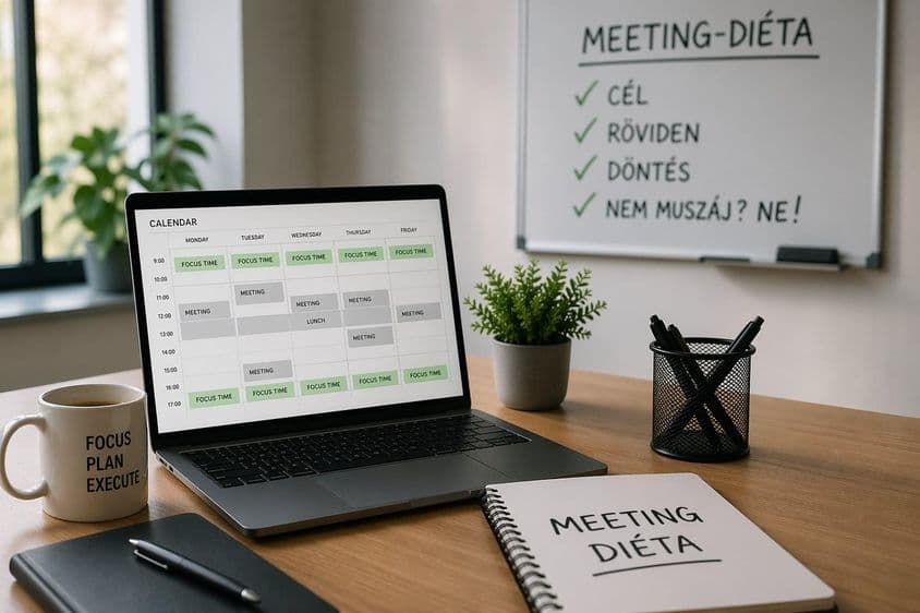 Meeting-diéta hatékony munkavégzés