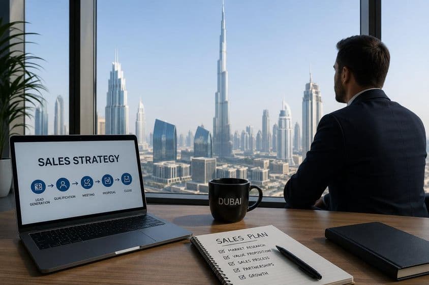 Dubai sales stratégia döntés